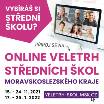 On-line veletrh středních škol Moravskoslezského kraje  1